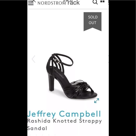 Jeffrey Campbell Rashida Knotted Strappy Sandals - Picture 2 of 8
